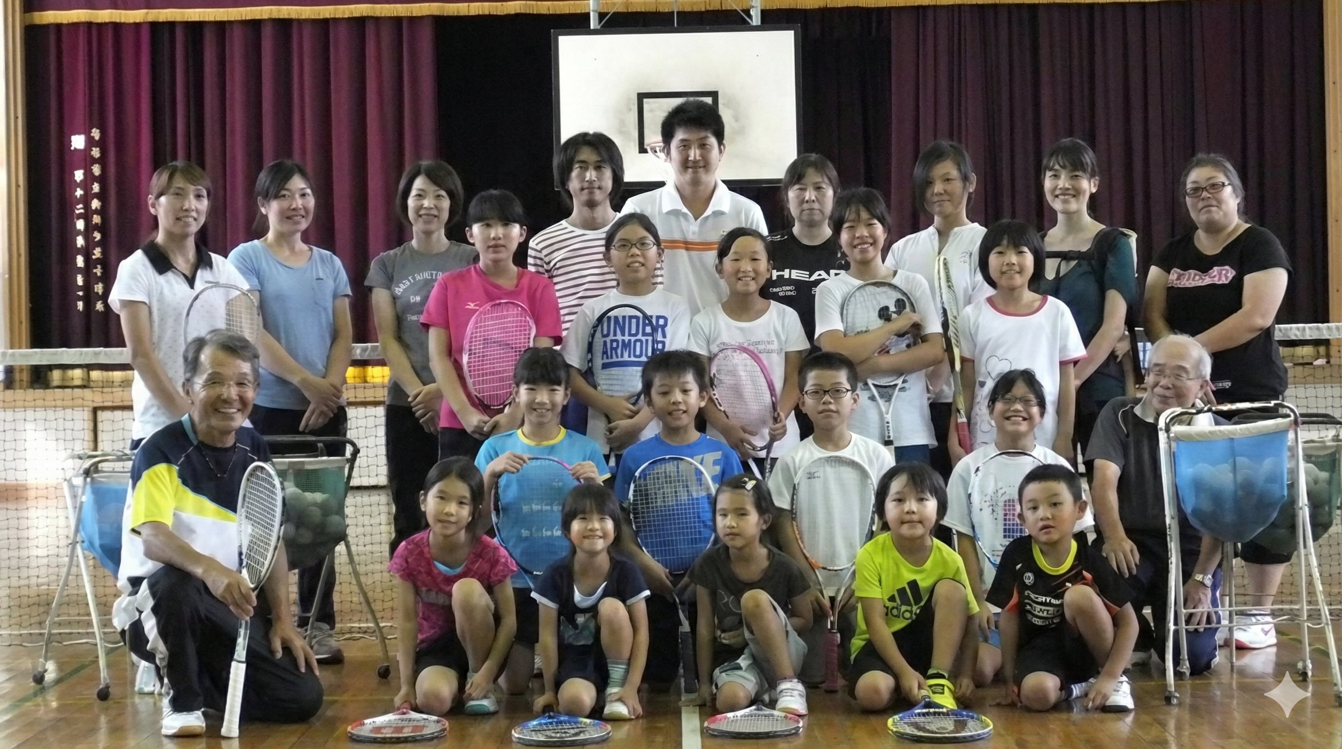 武田ソフトテニス倶楽部 集合写真